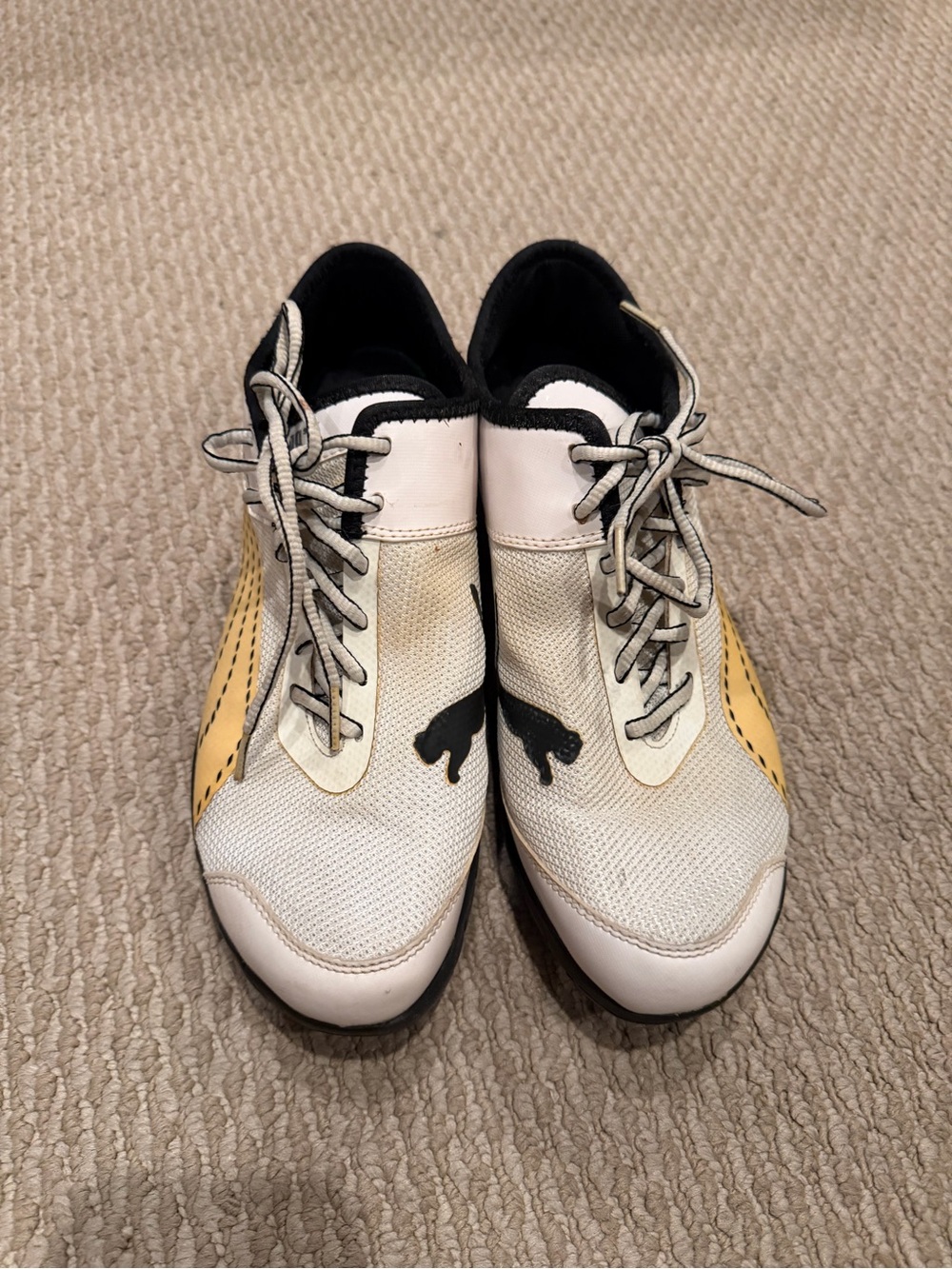Puma Future Cat Super LT white racing sneakers